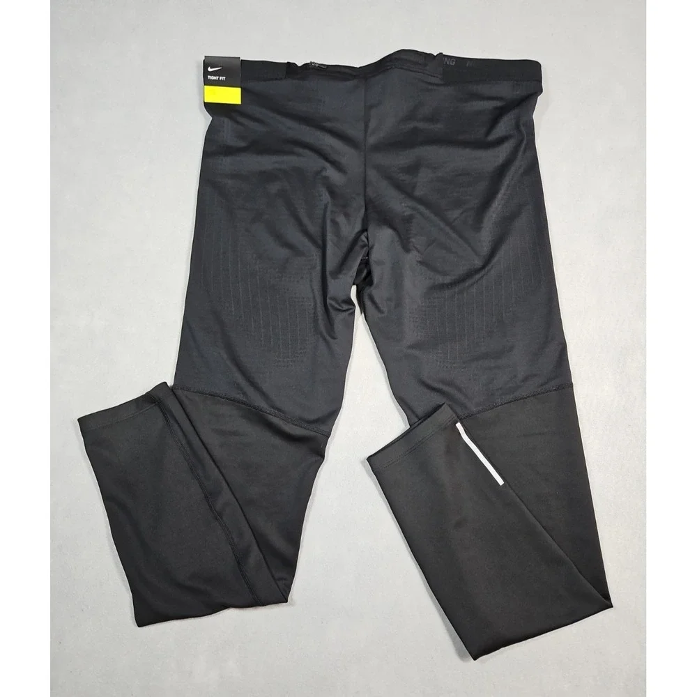 Nike Dri-FIT Mens Black Phenom Elite Running Tights Size‎ XXL NWT